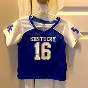 University of KY toddler jersey